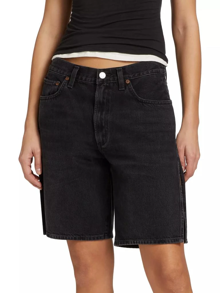 AGOLDE Vida High-Rise Split Jean Shorts 3