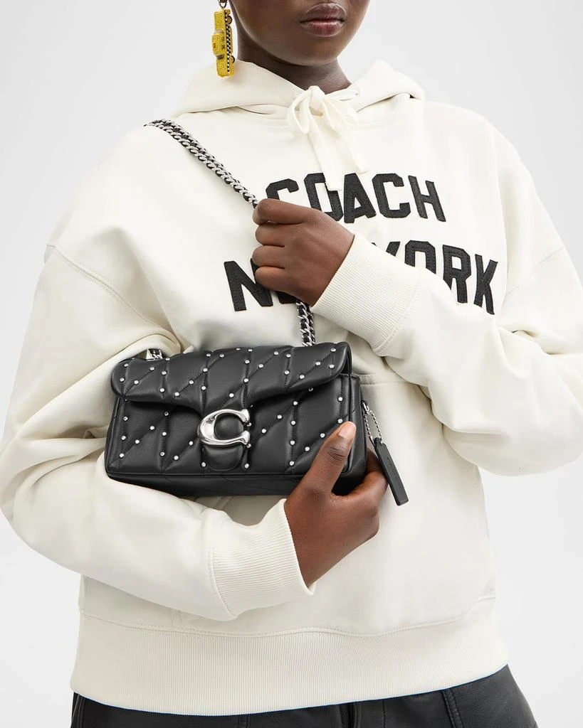 Coach Tabby 20 Crystal Rivet Quilted Leather Shoulder Bag 5