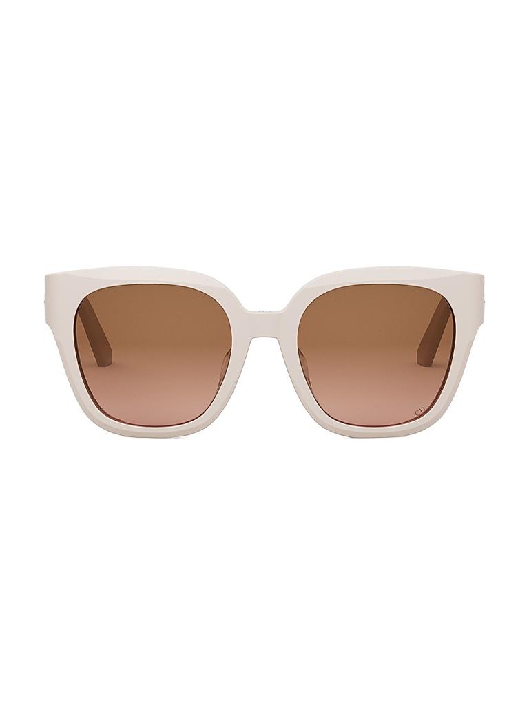 Dior サングラス 30MONTAIGNE-S10F-40F2-54 PINK/BROWN Dior® 30Montaigne S10F Butterfly Sunglasses - EuroOptica