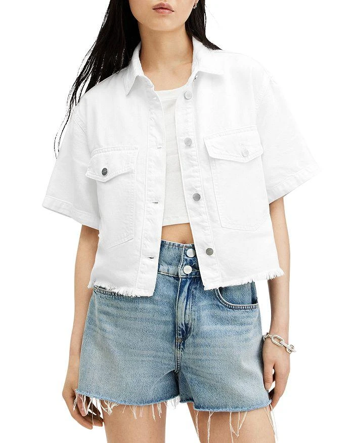 ALL SAINTS Tove Denim Shirts 1