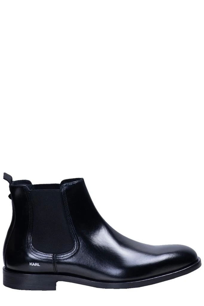 Karl Lagerfeld Karl Lagerfeld Round-Toe Ankle Boots 1