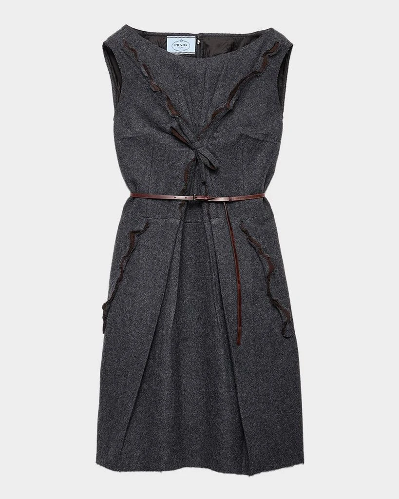 Prada Twisted Shetland Wool Sleeveless Midi Dress - Dresses & Skirts -  Compare Prices from 5+ Stores - Free Shipping - BeyondStyle
