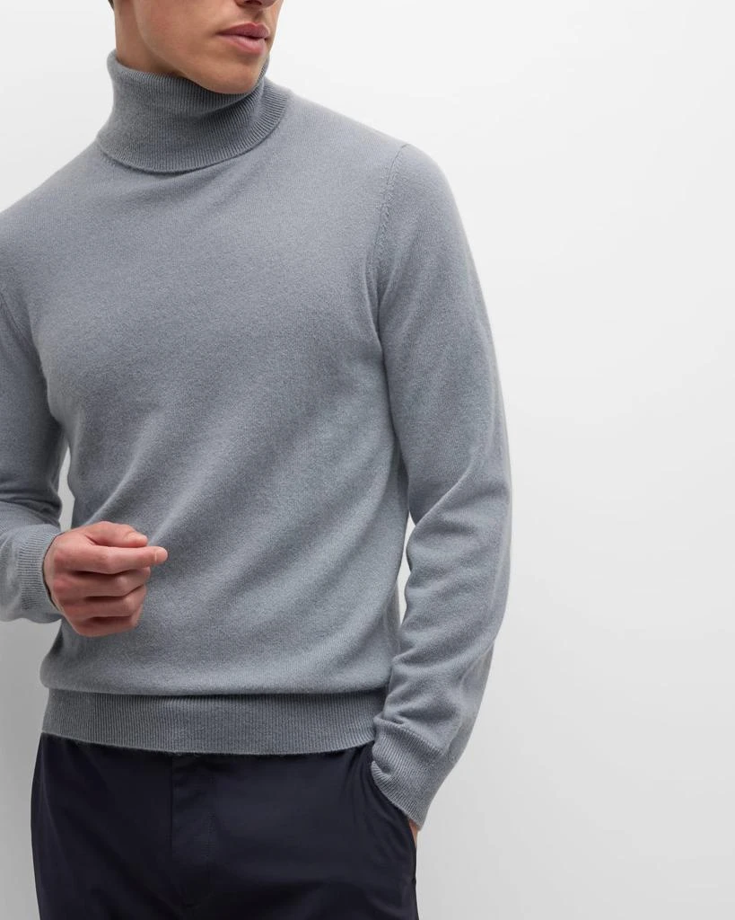 Neiman Marcus Men's Cashmere Turtleneck Sweater 6