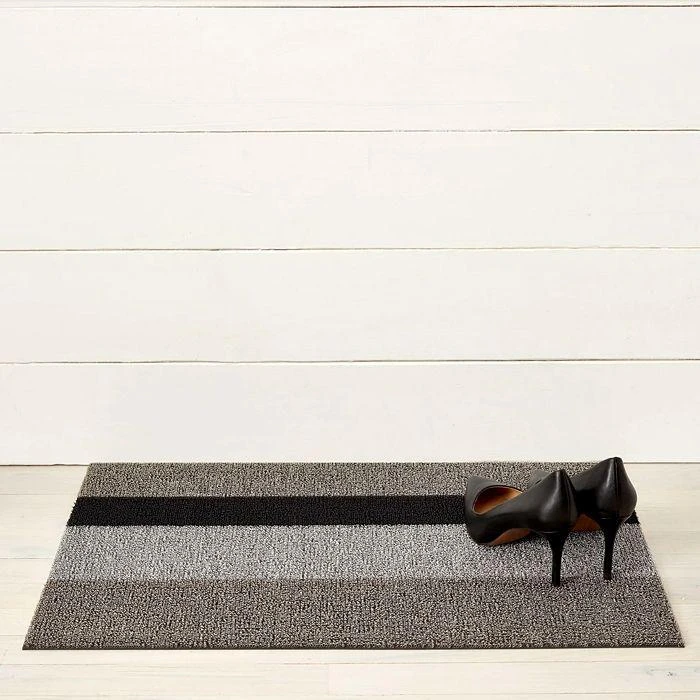 Chilewich Bold Stripe Shag Doormat, 18" x 28" 3