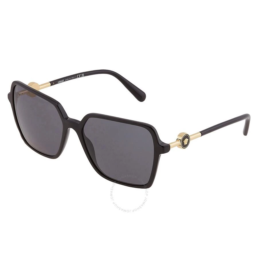 Versace Dark Grey Square Men's Sunglasses VE4396 GB1/87 58 3