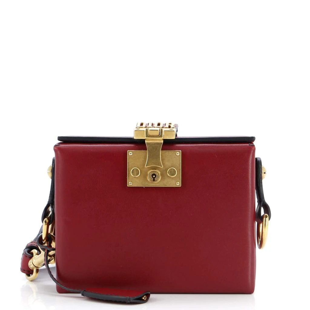 Dior Dioraddict Lockbox Bag Leather Small 1