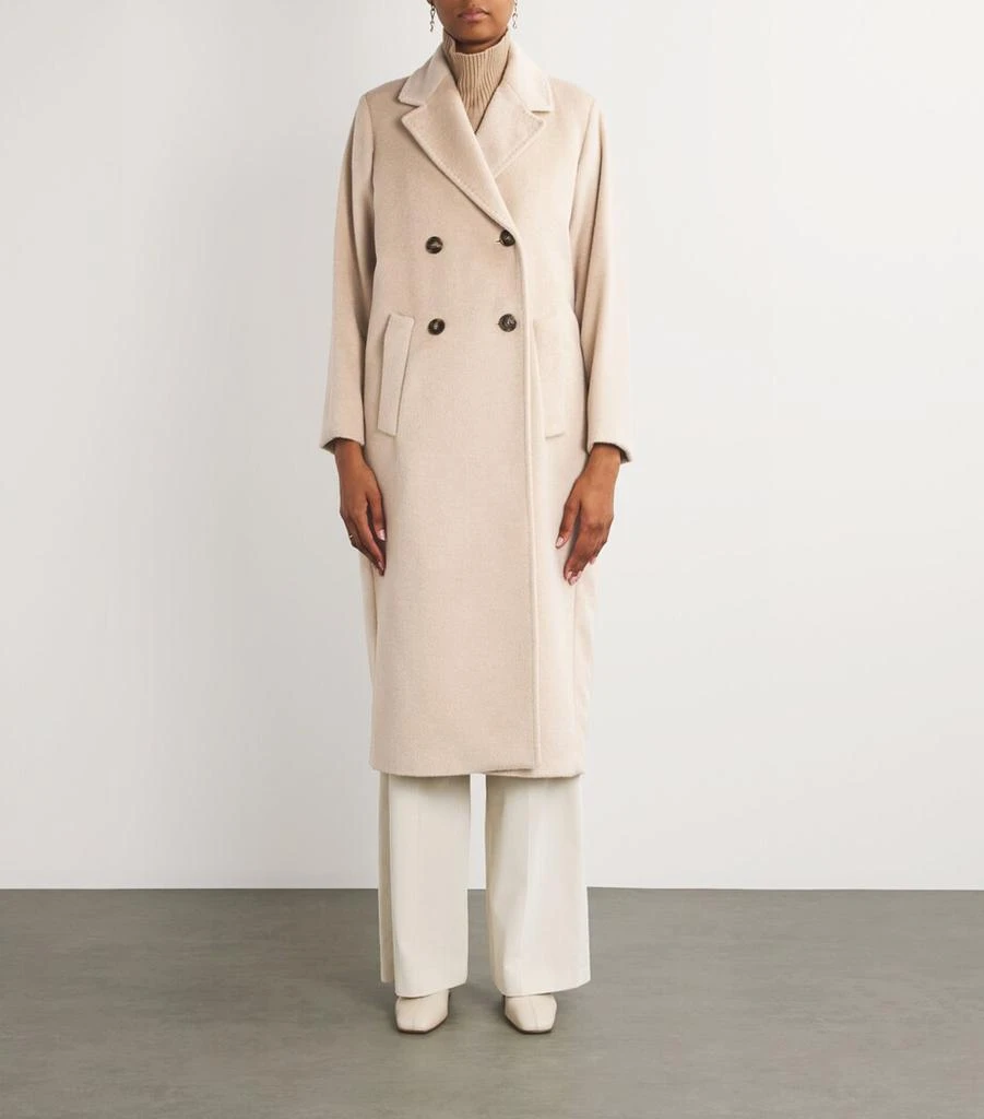 Weekend Max Mara Wool-Blend Double-Breasted Coat 3