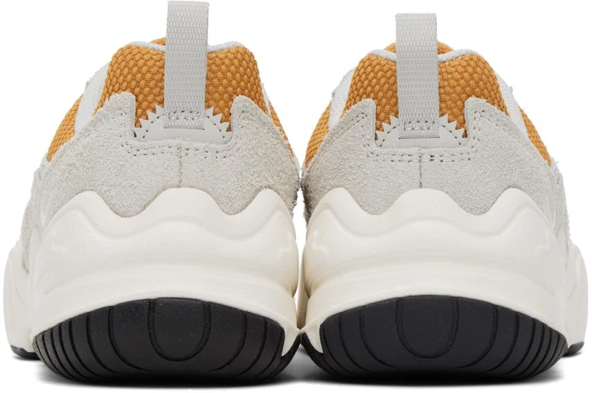 NIKE Gray & Orange Tech Hera Sneakers 2