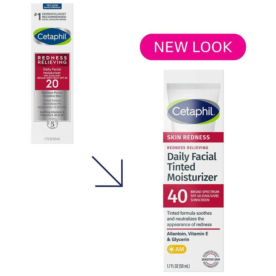 Cetaphil Redness Relieving Daily Facial Moisturizer SPF 40 7