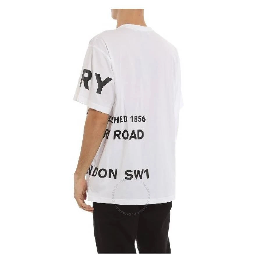 Burberry Harlford Logo Print Cotton Crewneck T-Shirt 2
