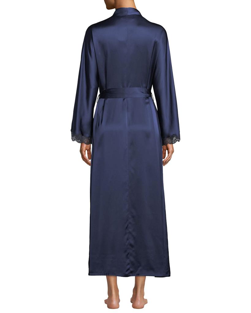 Christine Lingerie Bijoux Long Silk Robe