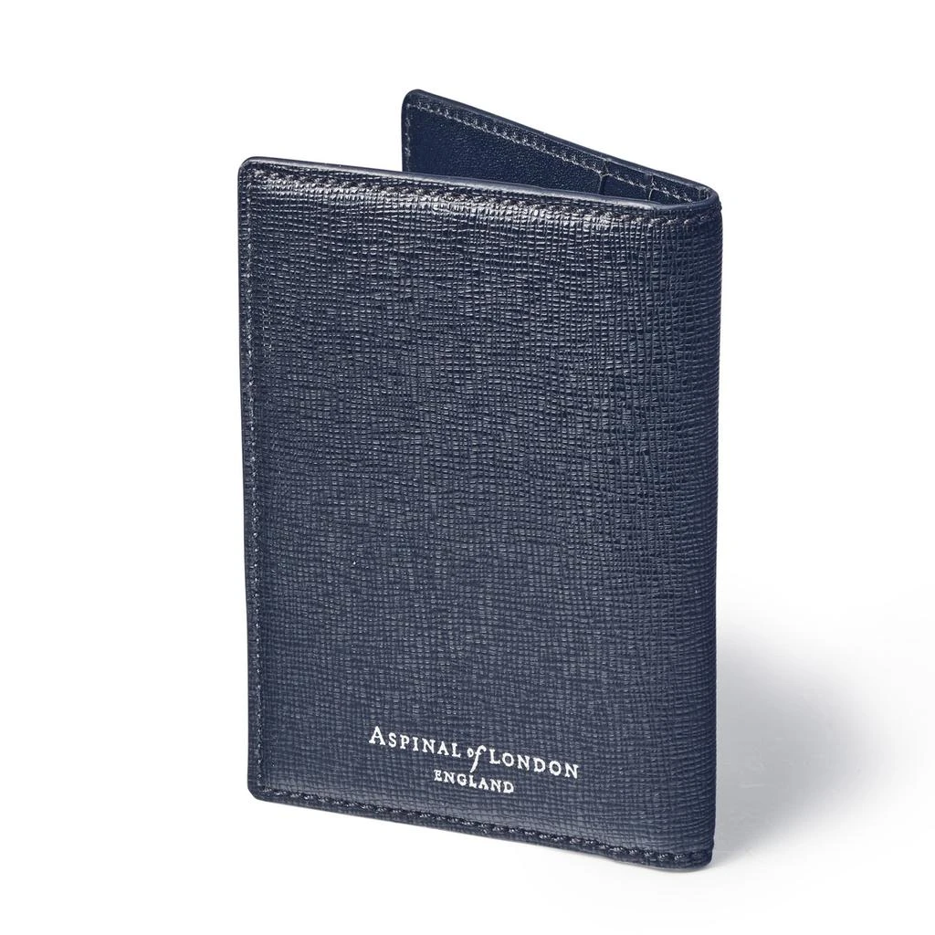 Aspinal of London Double fold card case 2