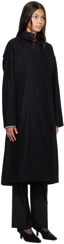 BOYAROVSKAYA Black Pasta Coat