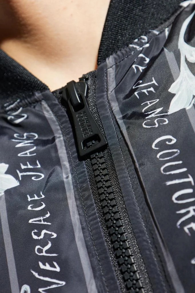 Versace Versace Jeans Couture Baroque Printed Bomber Jacket 4