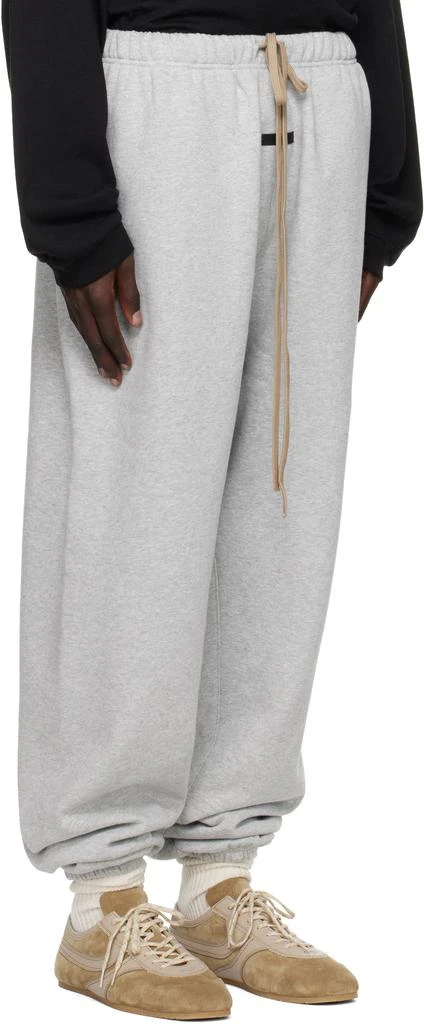 Essentials Gray Fleece Essential Sweatpants 2