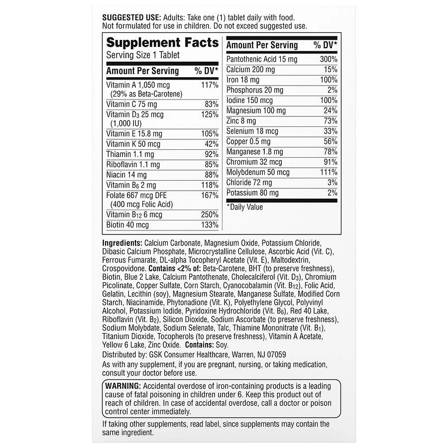 Centrum Women Multivitamin & Multimineral Supplements Tablets 2