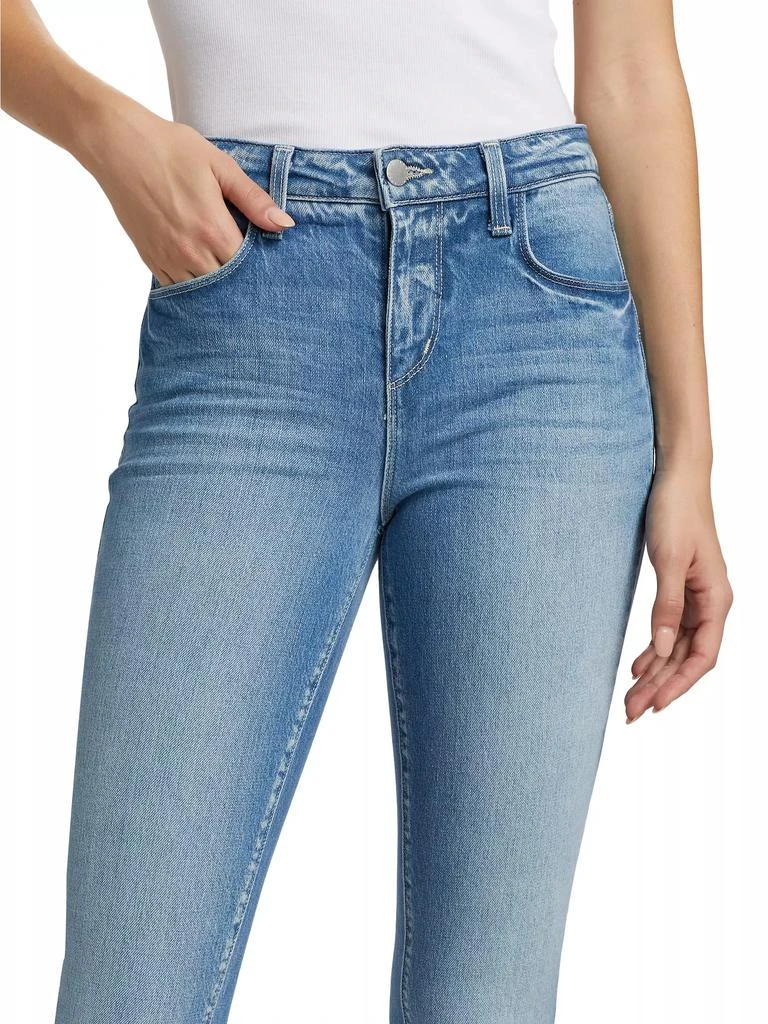 L'Agence Ruth High-Rise Straight Jeans 6