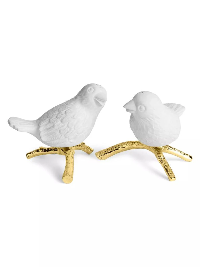 Michael Aram 2-Piece Flights Of Fancy Love Bird Salt &amp; Pepper Set 5