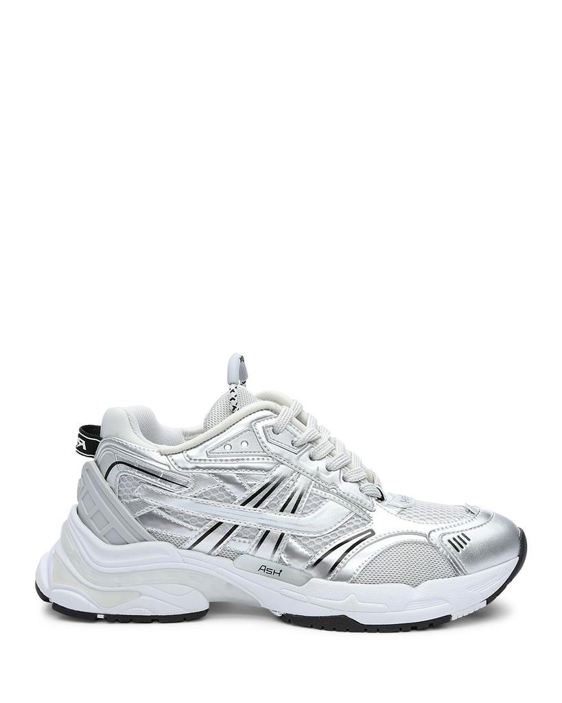Ash Women's Race Almond Toe Sneakers Silver-Pearl 6-US-36-EU - Casual Shoes  - Free Shipping - BeyondStyle
