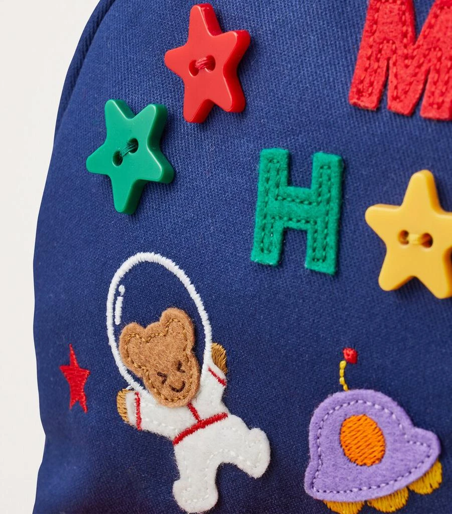 Miki House Patch-Detail Backpack 10