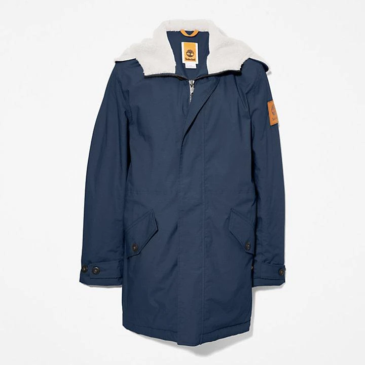 Timberland Mt. Kelsey Fishtail Parka for Men in Navy 9