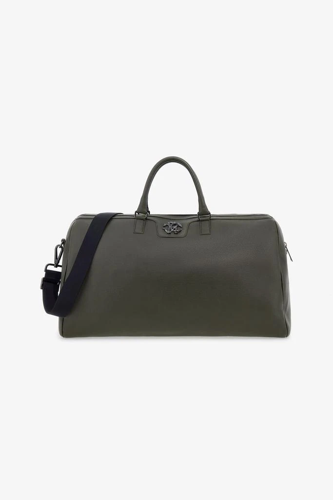 Roberto Cavalli Roberto Cavalli Monogram Mirror Snake Bag 1