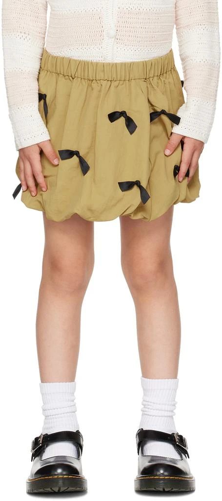 SEA NY Kids Khaki Lucinne Skirt 1