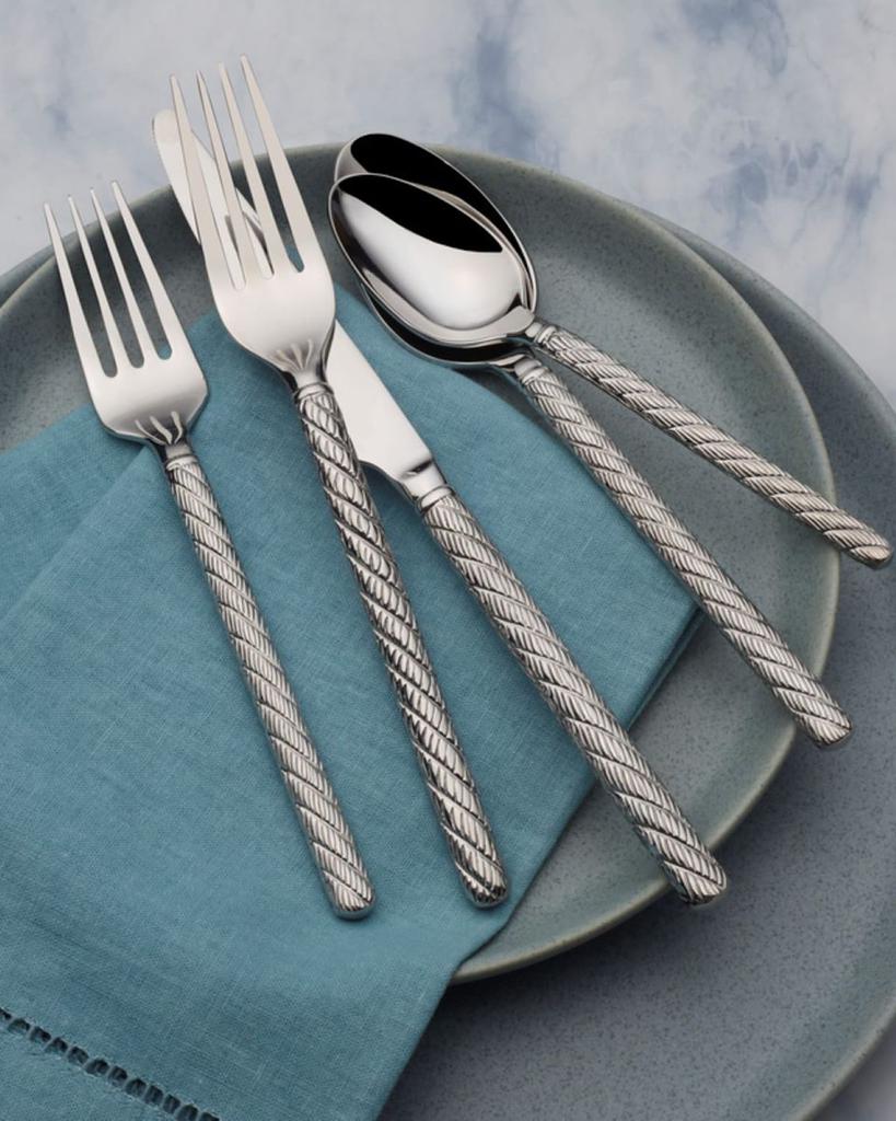 Wallace Silversmiths Neptune 20-Piece Flatware Set, Service for 4