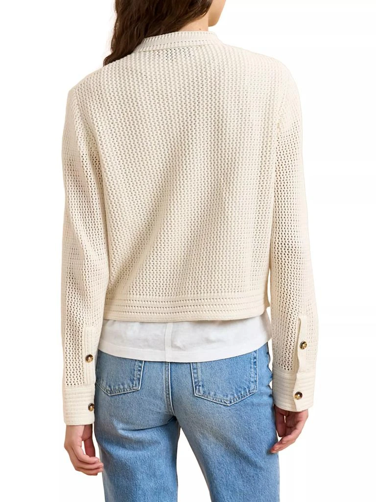 La Ligne Cropped Crochet Jane Jacket 5