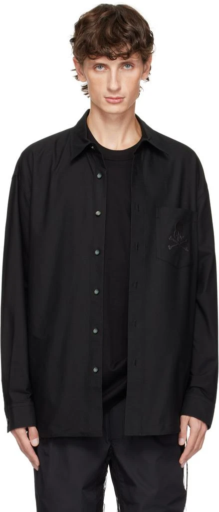 mastermind JAPAN Black Oxford Shirt 1