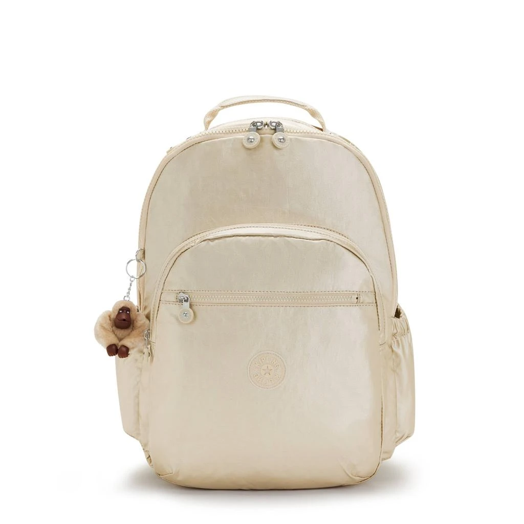 Kipling Seoul Extra Large 17" Metallic Laptop Backpack