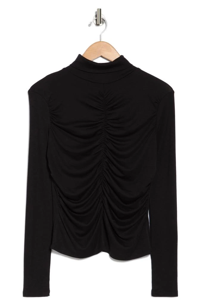 Elodie Ruched Turtleneck Top 3