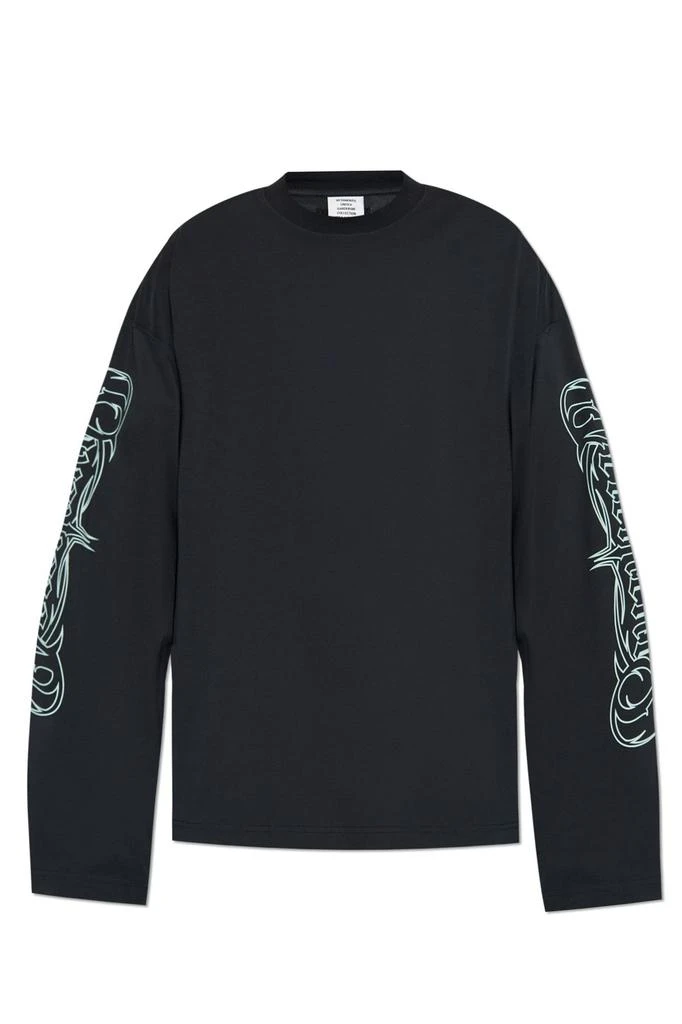 Vetements Vetements Crewneck Long Sleeved T-Shirt 1