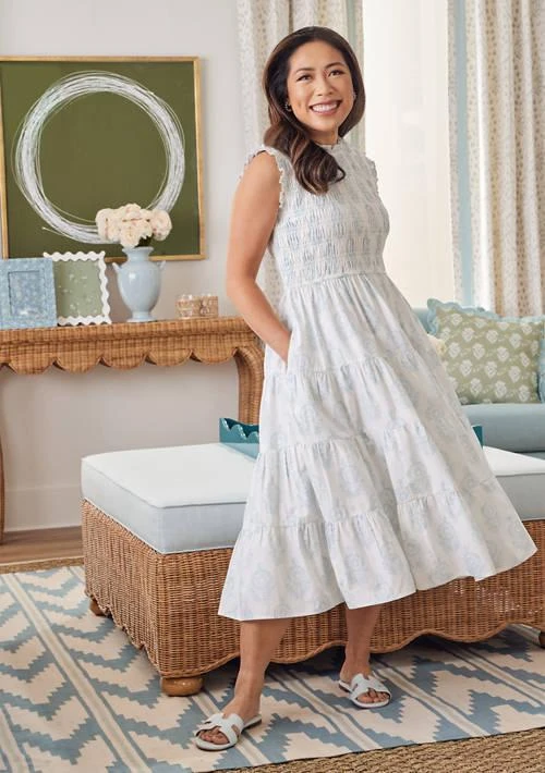 Ivy Society Social X Crown Ivy The Newport Dress  On Sale Now with Up to  50% Off | Discover Exclusive Deals & Savings at BeyondStyle  Authentic  Crown & Ivy Women|Midi