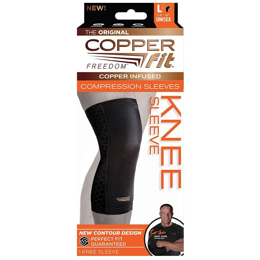 Copper Fit Freedom Knee Sleeve LG 1