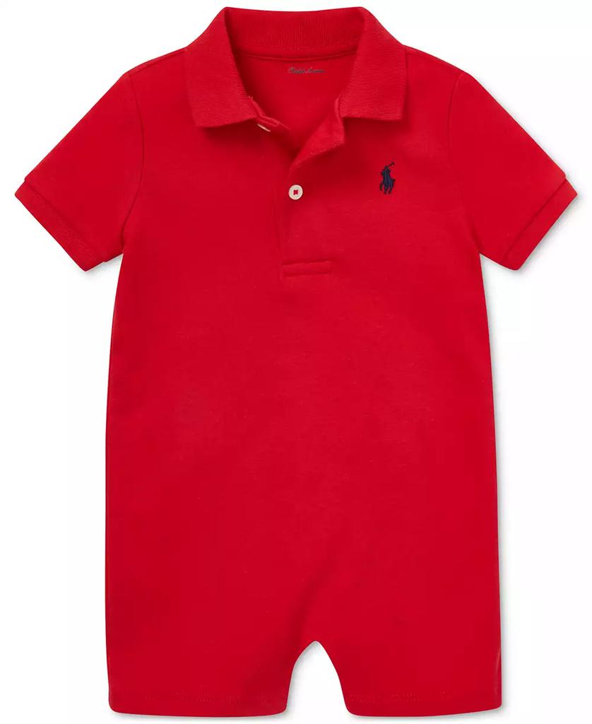 Ralph Lauren Baby Boys Cotton Short Sleeved Polo Shortall