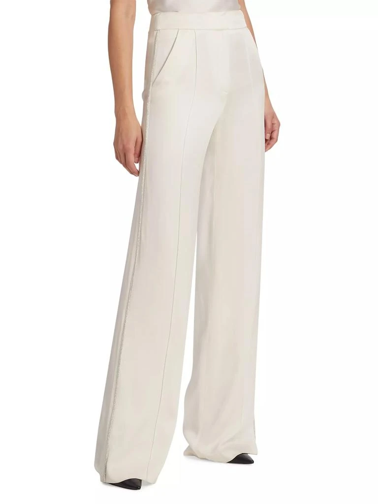 VERONICA BEARD Millicent Crystal-Trim Trousers 4