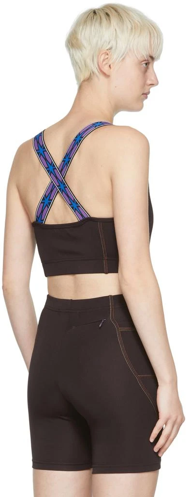 PHIPPS SSENSE Exclusive Burgundy Performance Sport Bra 3