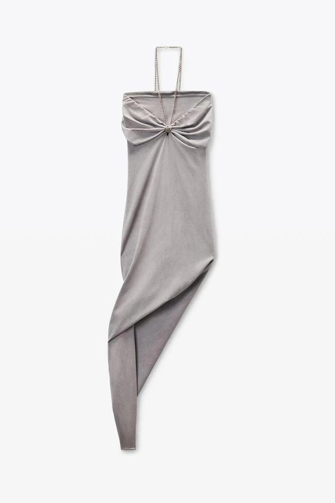 Alexander Wang Grey Jersey Dress with Key Hardware 2
