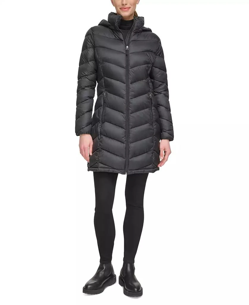 Charter Club Women's Packable Hooded Puffer Coat, Created for Macy's 5