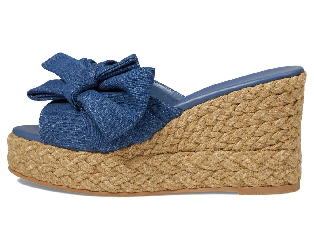 Stuart Weitzman Loveknot Espadrille Wedge Slide 4