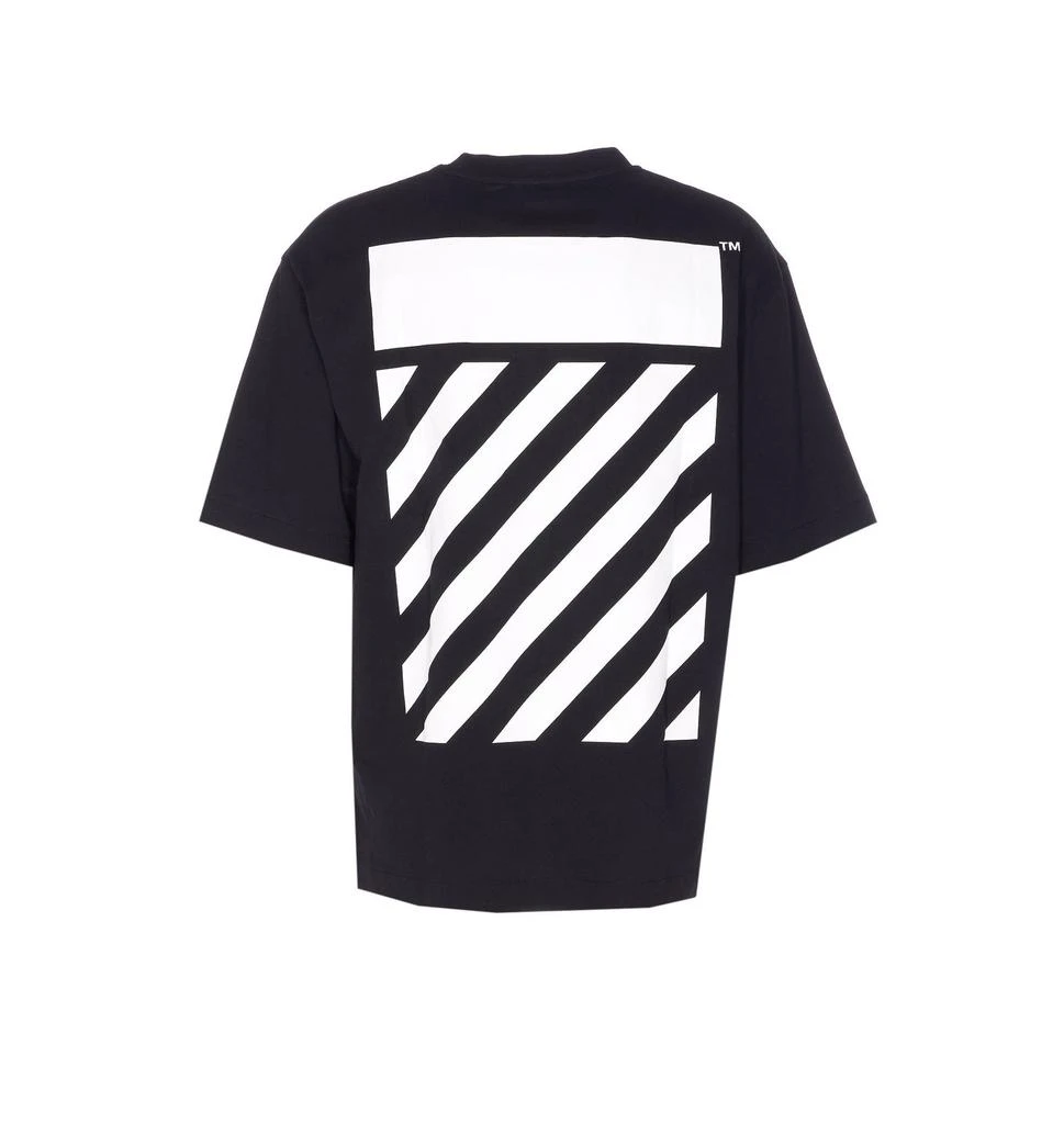 Off-White Off-White Logo Embroidered Crewneck T-Shirt 2
