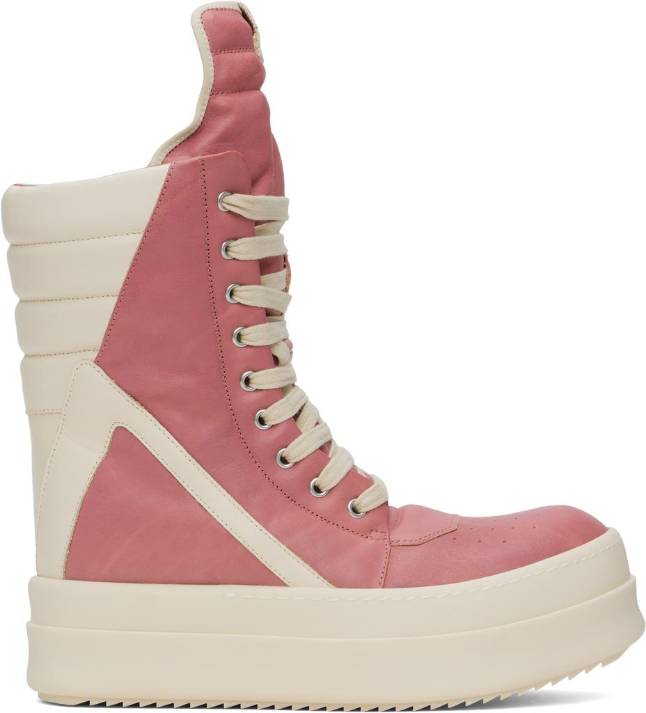 Pink & Off-White Porterville Mega Geobasket Sneakers – On