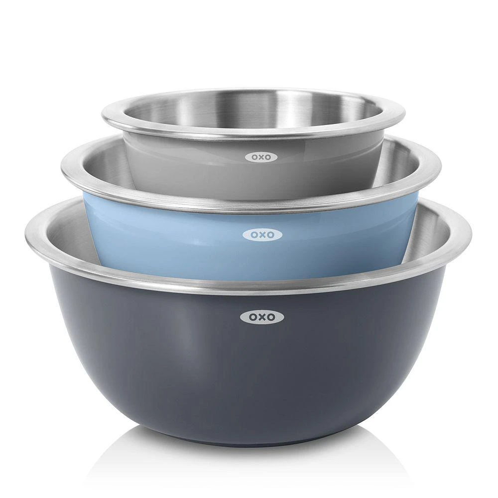 OXO Insulated Stainless Steel Mixing Bowls 1