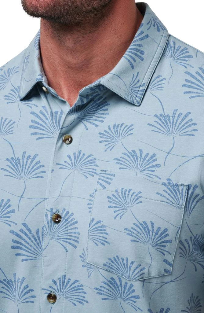 Travis Mathew Rum Ration Stretch Short Sleeve Button-Up Shirt 2