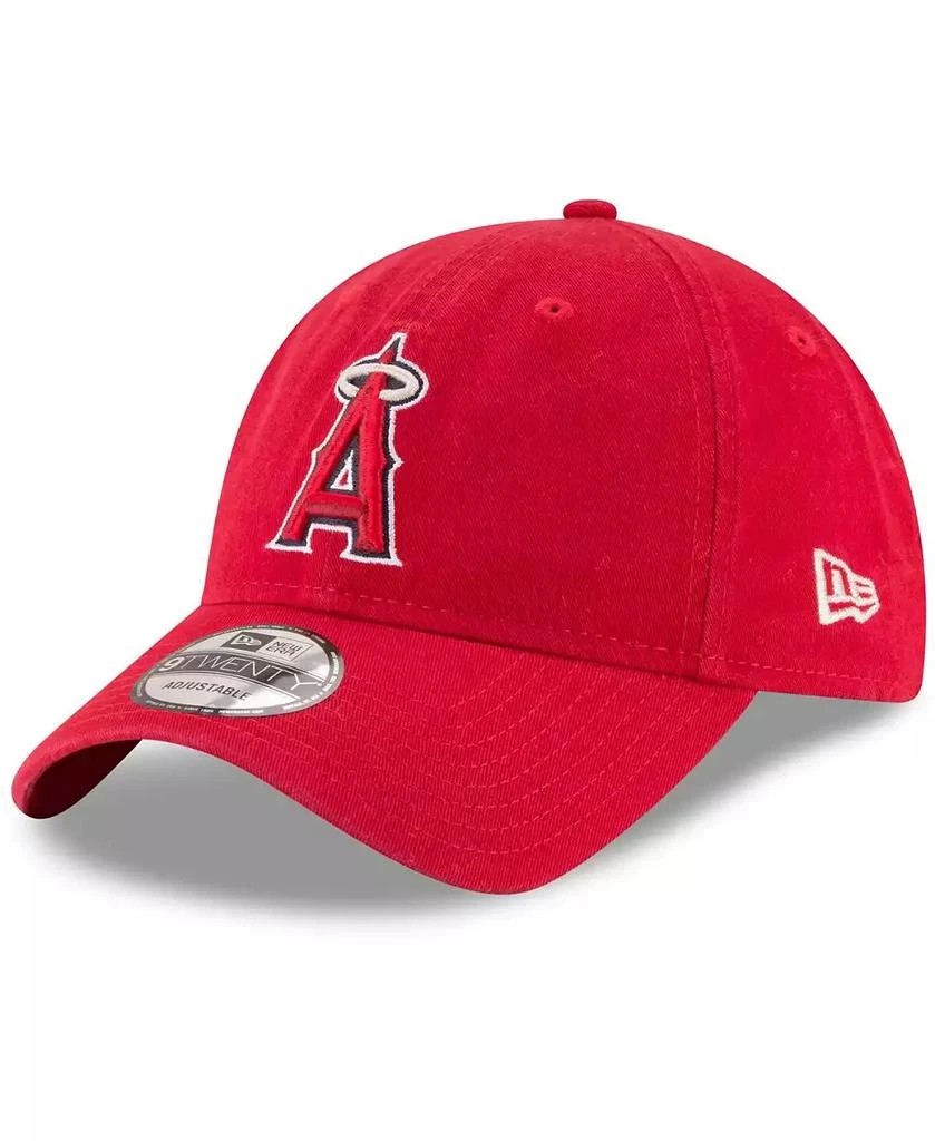 New Era Men's Red Los Angeles Angels Replica Core Classic 9TWENTY Adjustable Hat 1