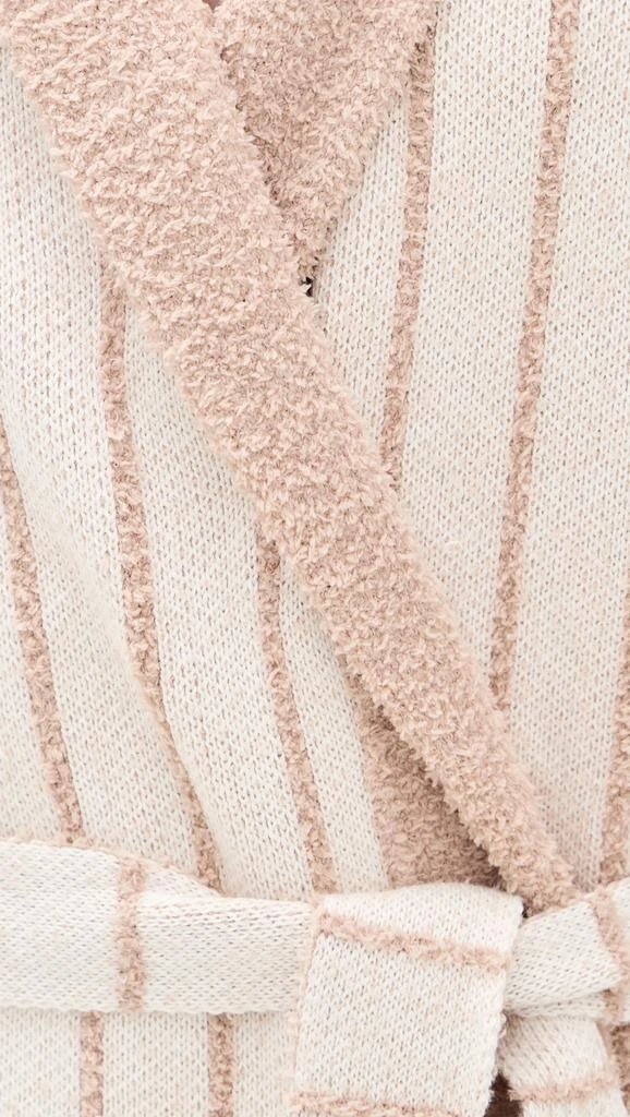Barefoot Dreams CozyChic Cotton Pinstripe Robe 5