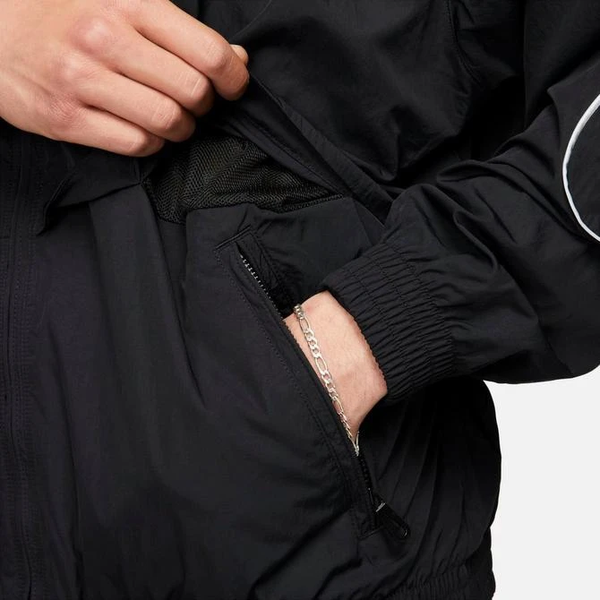 NIKE Men's Nike Sportswear Solo Swoosh Woven Track Jacket 9