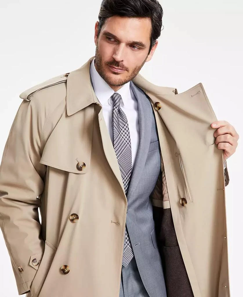 Michael Kors Men's Classic-Fit Trench Coat 4