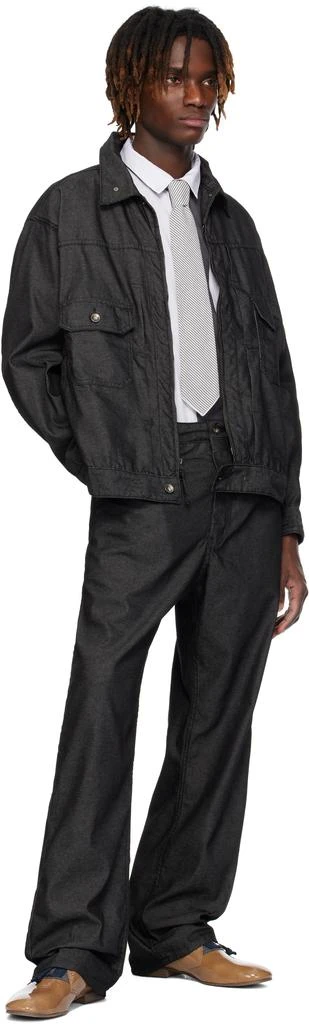 Engineered Garments Black Trucker Denim Jacket 4